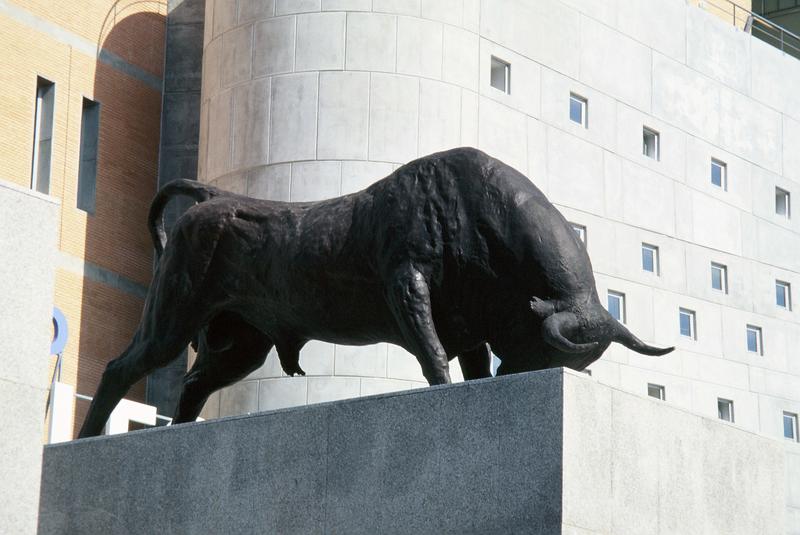 Toro embistiendo & Toro encampanado 3